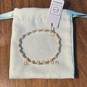 Enewton Gold and Pearl Beaded Bracelet